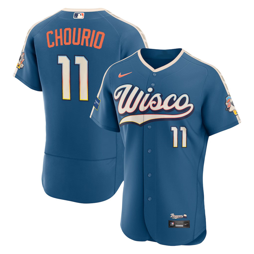 #11 Jackson Chourio Milwaukee Brewers 2026 City Connect Jersey Shop Milwaukee Brewers Merch