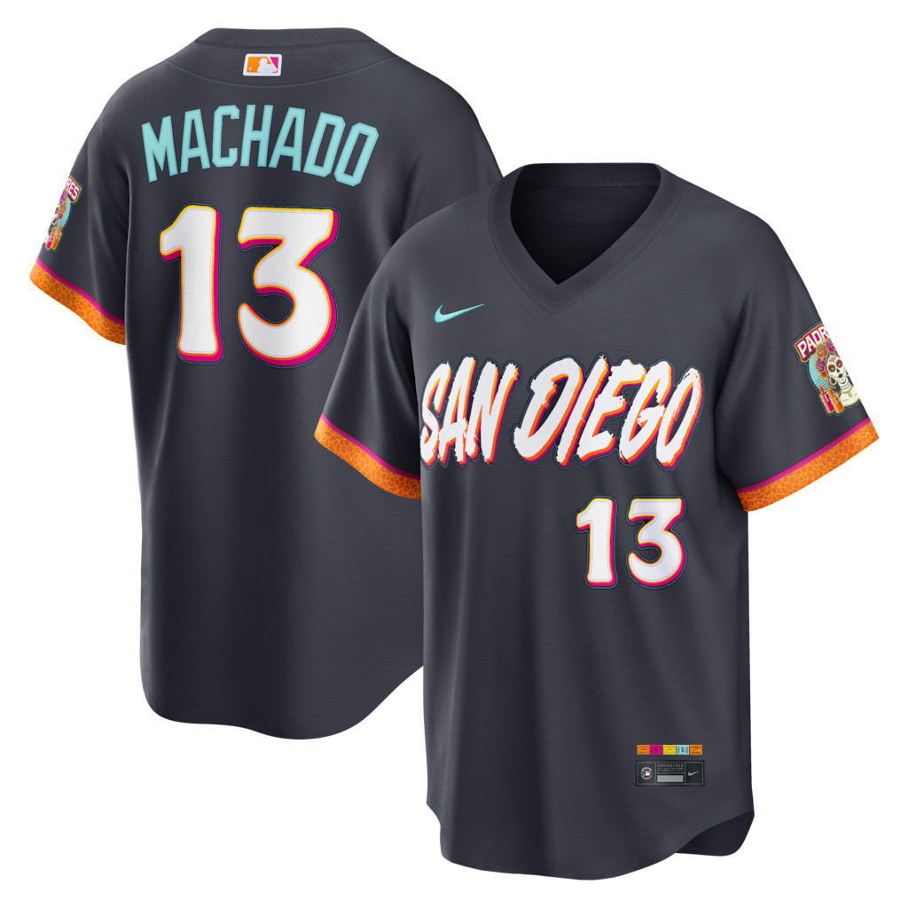 #13 Manny Machado San Diego Padres 2026 City Connect Jersey Shop Padres Merch Best Gifts