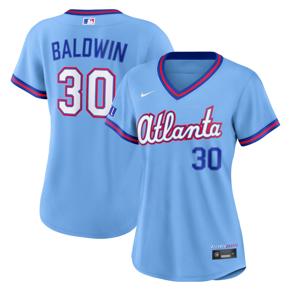 #30 Drake Baldwin Atlanta Braves 2026 City Connect Jersey Shop Braves Merch Fan Gifts