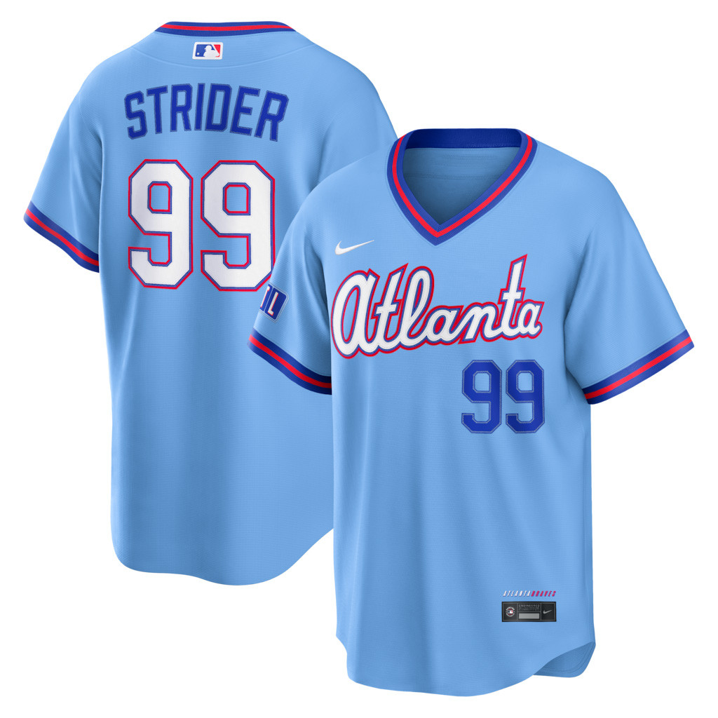 #99 Spencer Strider Atlanta Braves 2026 City Connect Jersey Shop Atlanta Braves Merch