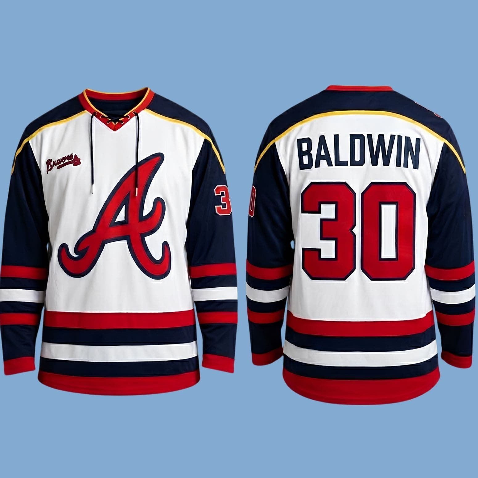 2026 Braves Drake Baldwin Hockey Jersey