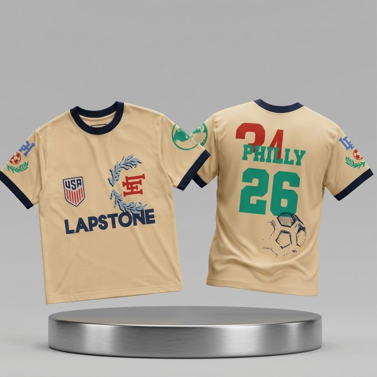 2026 Lapstone x USMNT US Men's National Team Philadelphia Shirt