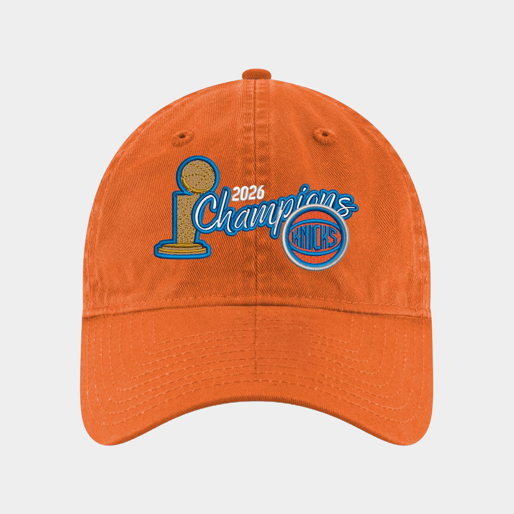 2026 New York Knicks Champions Merch NY Knicks Finals Champions Hat Orange Gifts For Brother