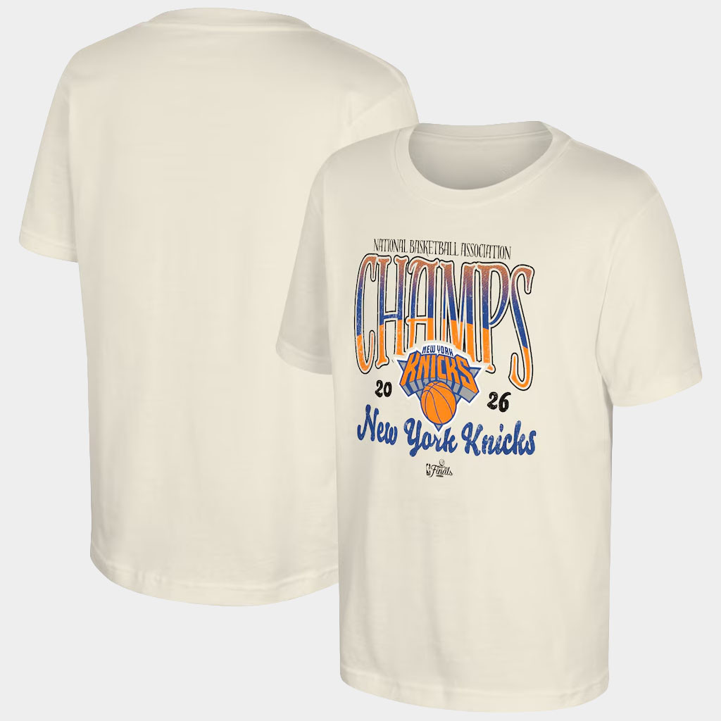 2026 New York Knicks Champions Merch NY Knicks Stadium Finals Champions Sky High T-Shirt