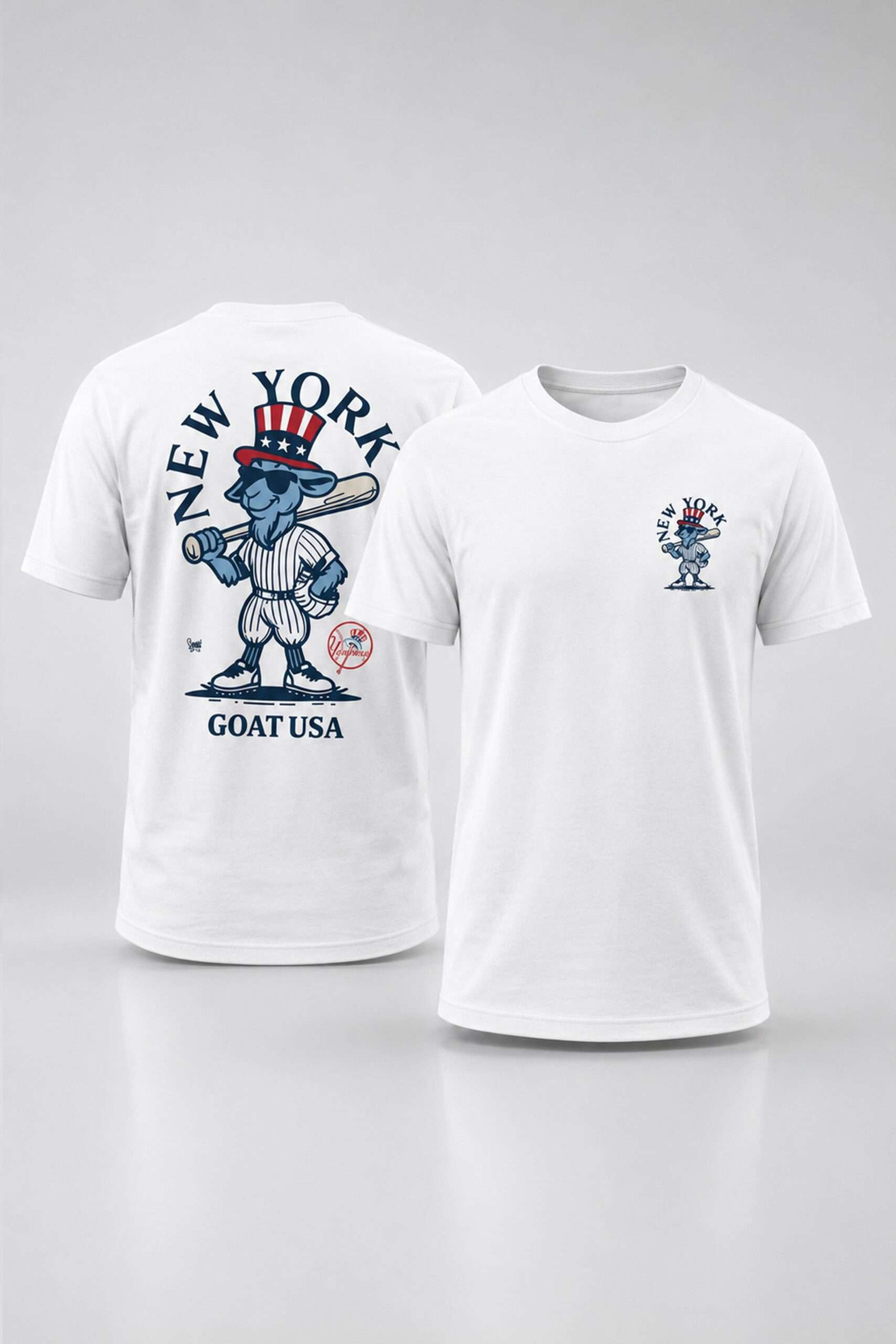 2026 NY Yankees Goat USA Shirt New York Yankees Merch Unique Gifts For Baseball Fans