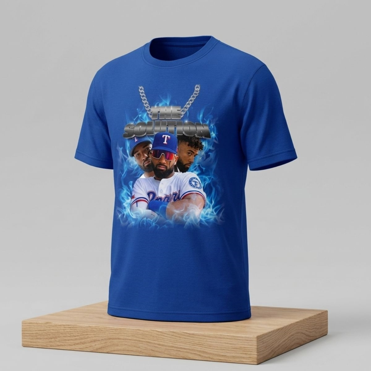 2026 Rangers Ezequiel Duran The Solution T-Shirt Ezequiel Duran Merch Gift Ideas For Him