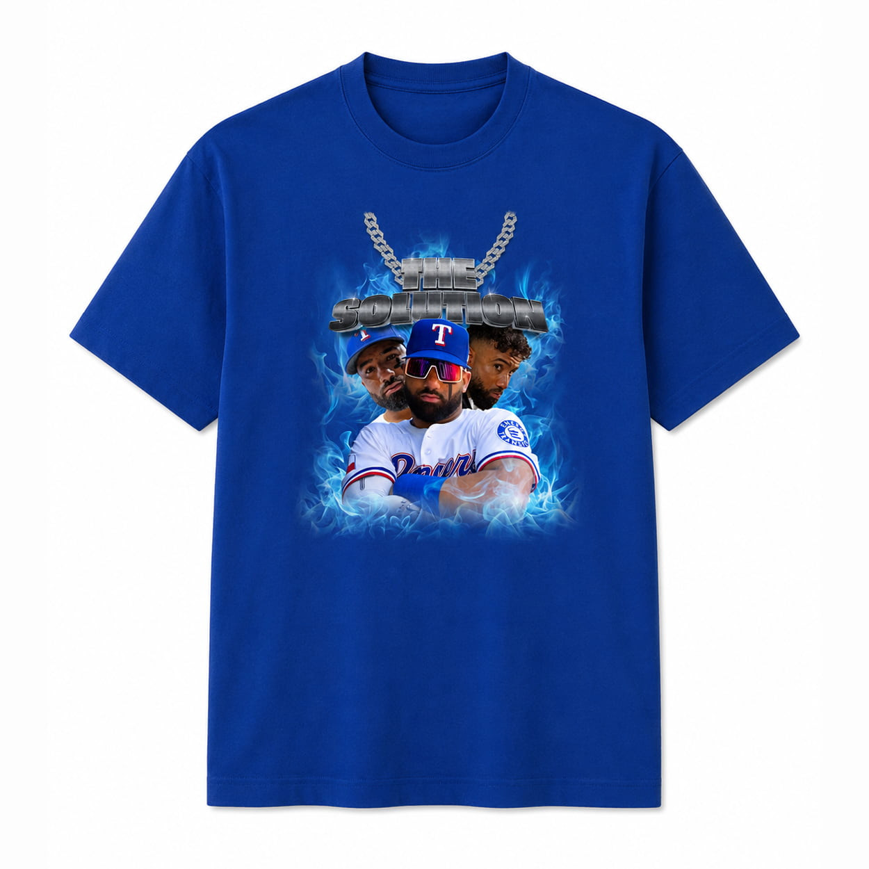 2026 Rangers Ezequiel Duran The Solution T-Shirt Texas Rangers Merch Gift For Sport Fans