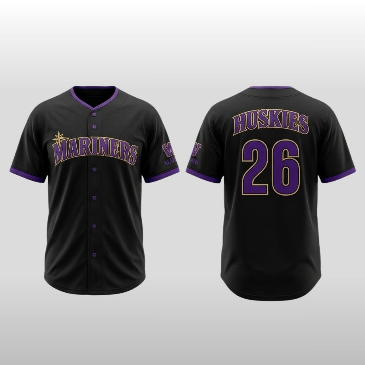 2026 Seattle Mariners UW Night Jersey Giveaway