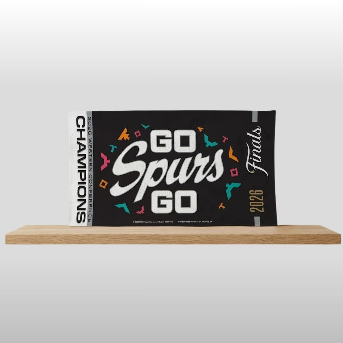 2026 Spurs Go Spurs Go Western Conference Championship Flag