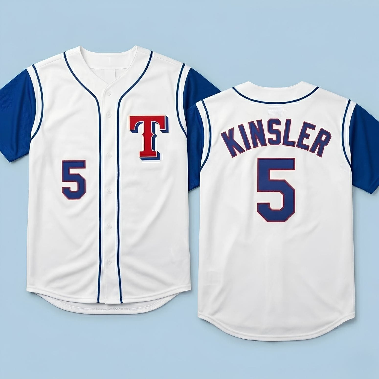 2026 Texas Rangers 2008 Ian Kinsler #5 Jersey Texas Rangers Merch Gift For Baseball Lovers