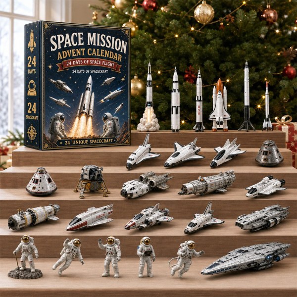 24-Day Space Mission Advent Calendar 2026 Christmas Countdown Gifts For Space and Astronomy Lovers - Image 2