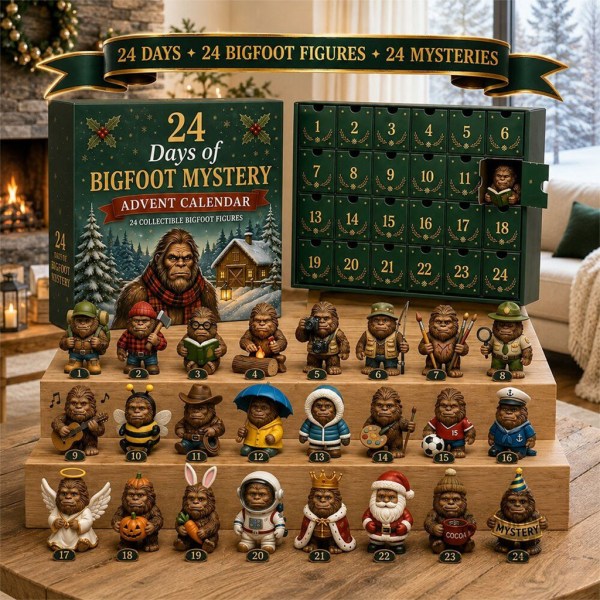 24 Days Of Bigfoot Mystery Advent Calendar 2026 Christmas Countdown Box Xmas Gifts Ideas - Image 2