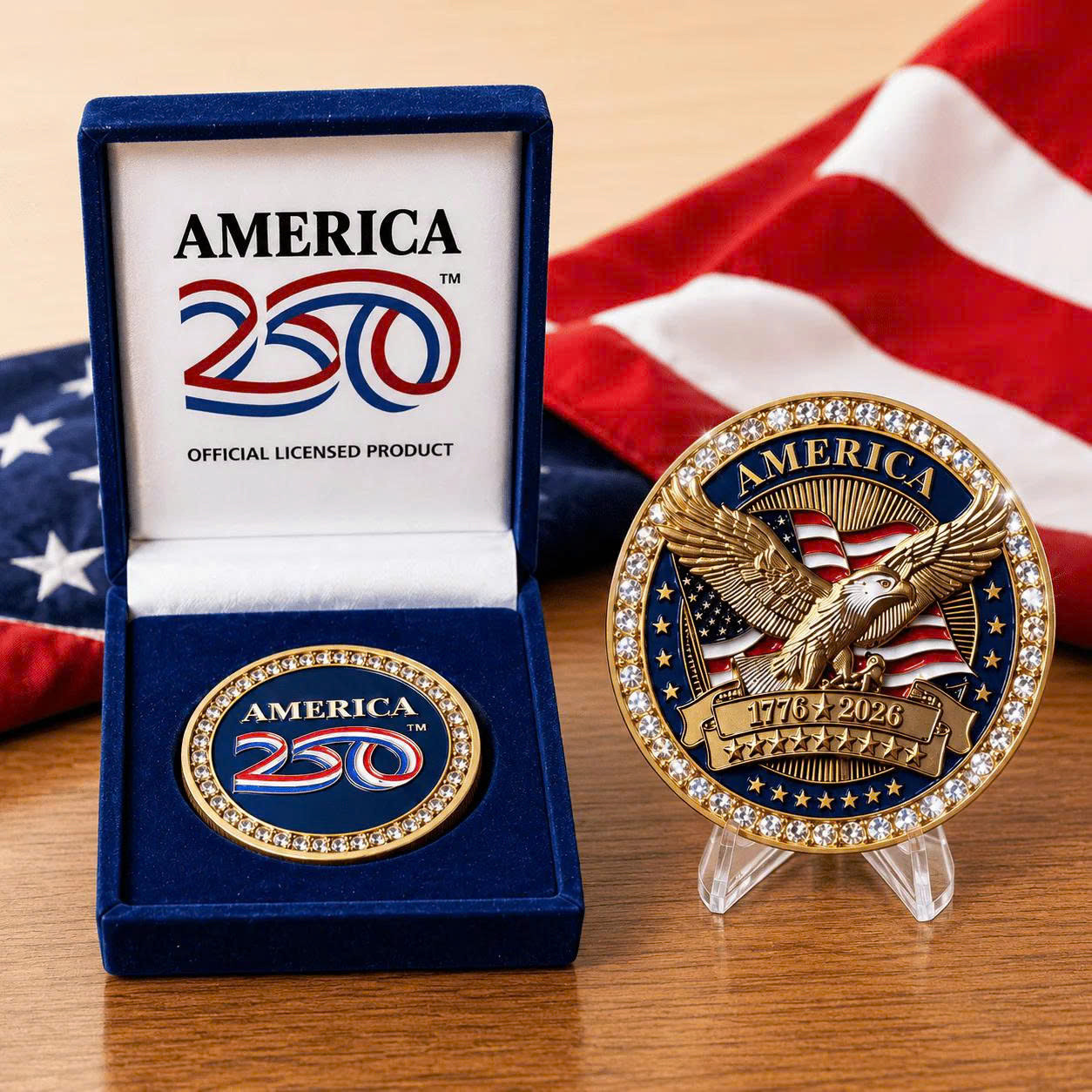 250 Years Of Freedom Coin 250 Years Of America Patriotic Merch Unique Gifts Ideas