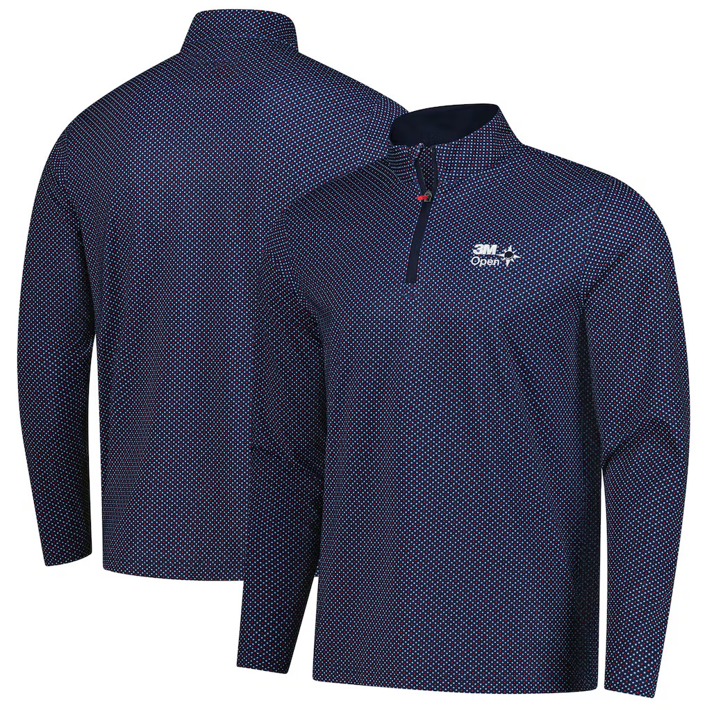 3M Open Merch 2026 3M Open Volition Micro Star Quarter Zip Shirt Awesome Golf Gifts