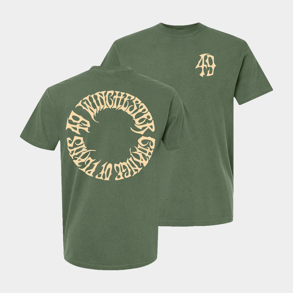 49 Winchester Merch 2026 Change Of Plans Circle Logo T-Shirt Gift For Rock Band Fans