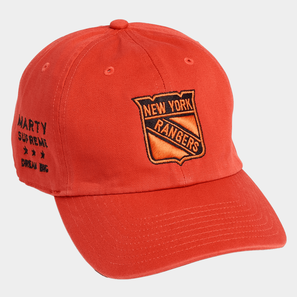 A24 Marty Supreme x 47 New York Rangers Hat Embroidered Rangers Merch Gifts For Ice Hockey Fans