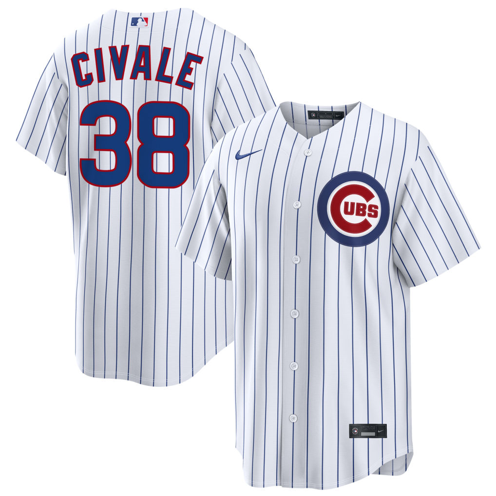 Aaron Civale Chicago Cubs 2026 Home Jersey - White