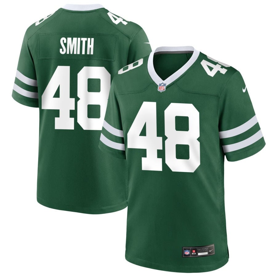 Aaron Smith New York Jets 2025 Game Jersey - Legacy Green