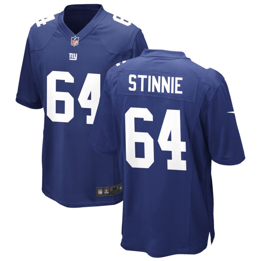 Aaron Stinnie New York Giants 2025 Game Jersey - Royal