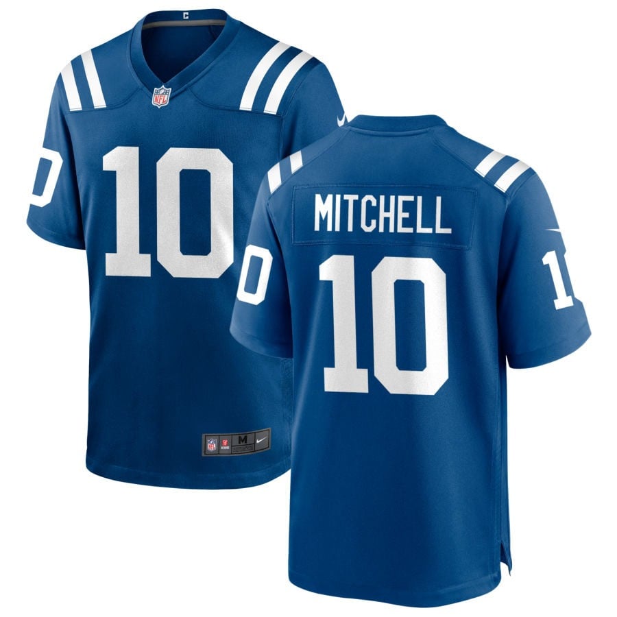 Adonai Mitchell Indianapolis Colts 2025 Game Jersey - Royal
