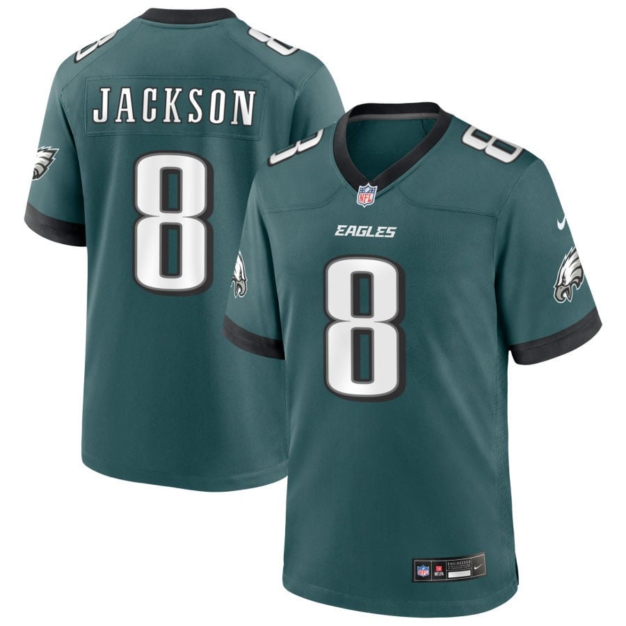 Adoree Jackson Philadelphia Eagles 2025 Game Jersey - Midnight Green
