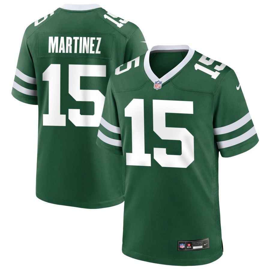 Adrian Martinez New York Jets 2025 Game Jersey - Legacy Green