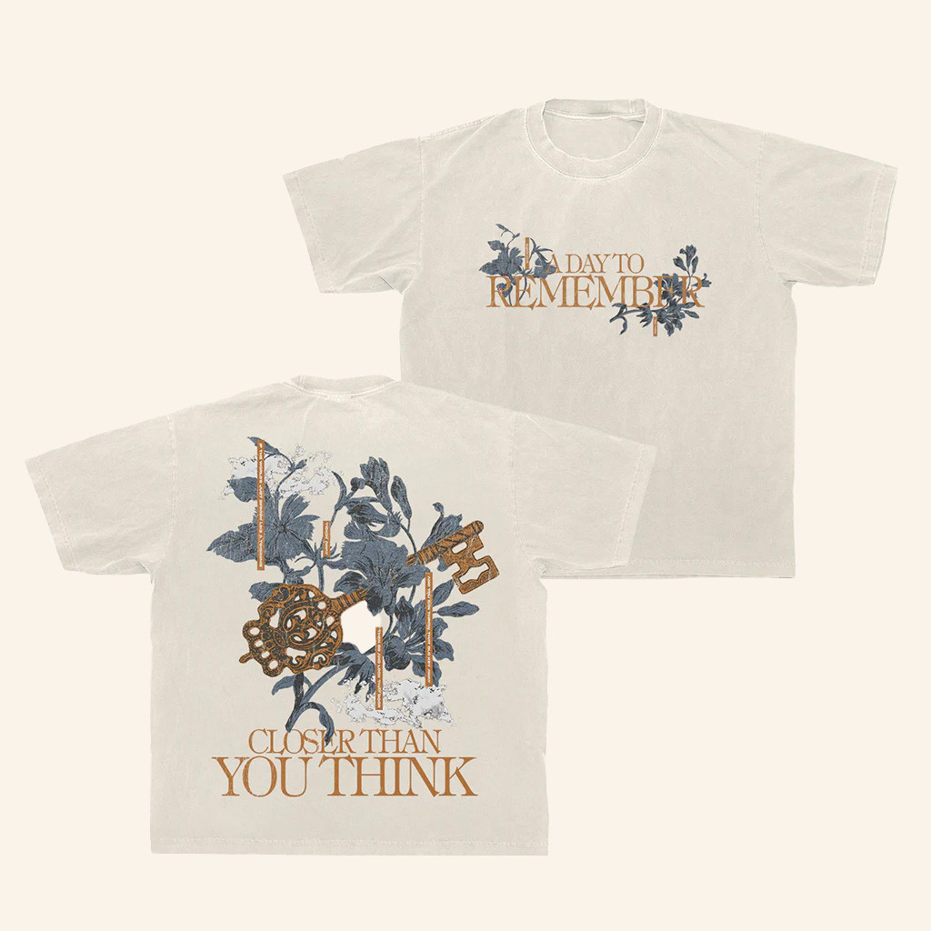 ADTR Merch Closer T-Shirt A Day To Remember Merch Gift For Rock Fans