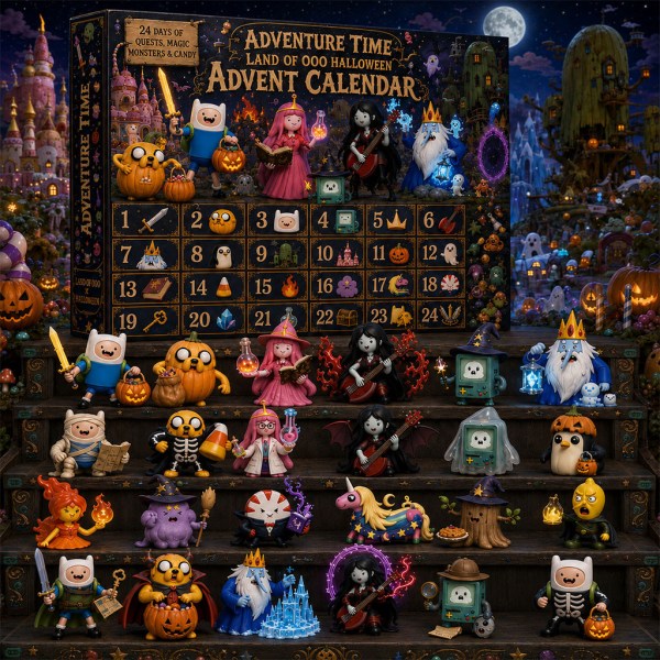 Adventure Time Land Of Halloween Advent Calendar 2026 Adventure Time Merch Gift For Son - Image 2