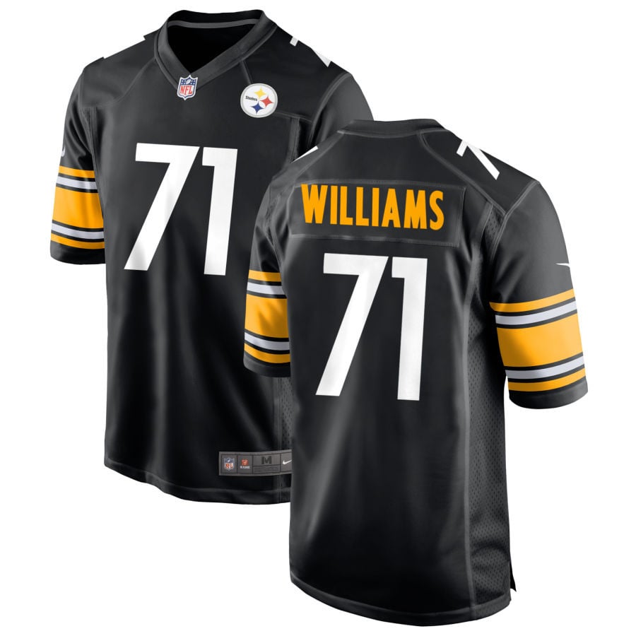 Aiden Williams Pittsburgh Steelers 2025 Game Jersey - Black