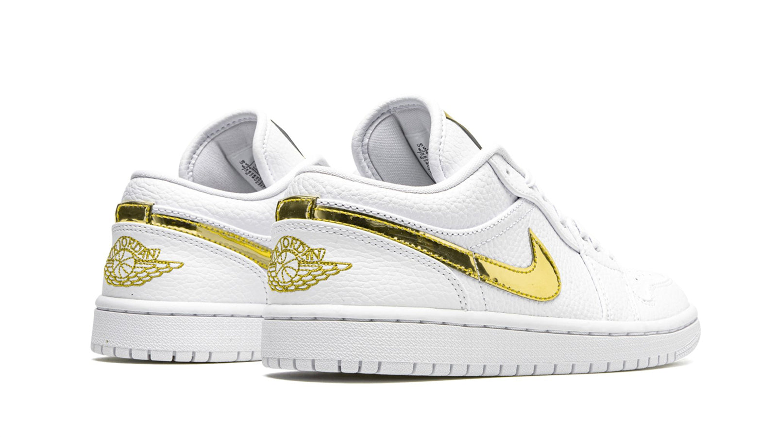 AIR JORDAN 1 LO SE WMNS "White Metallic Gold" - Image 5