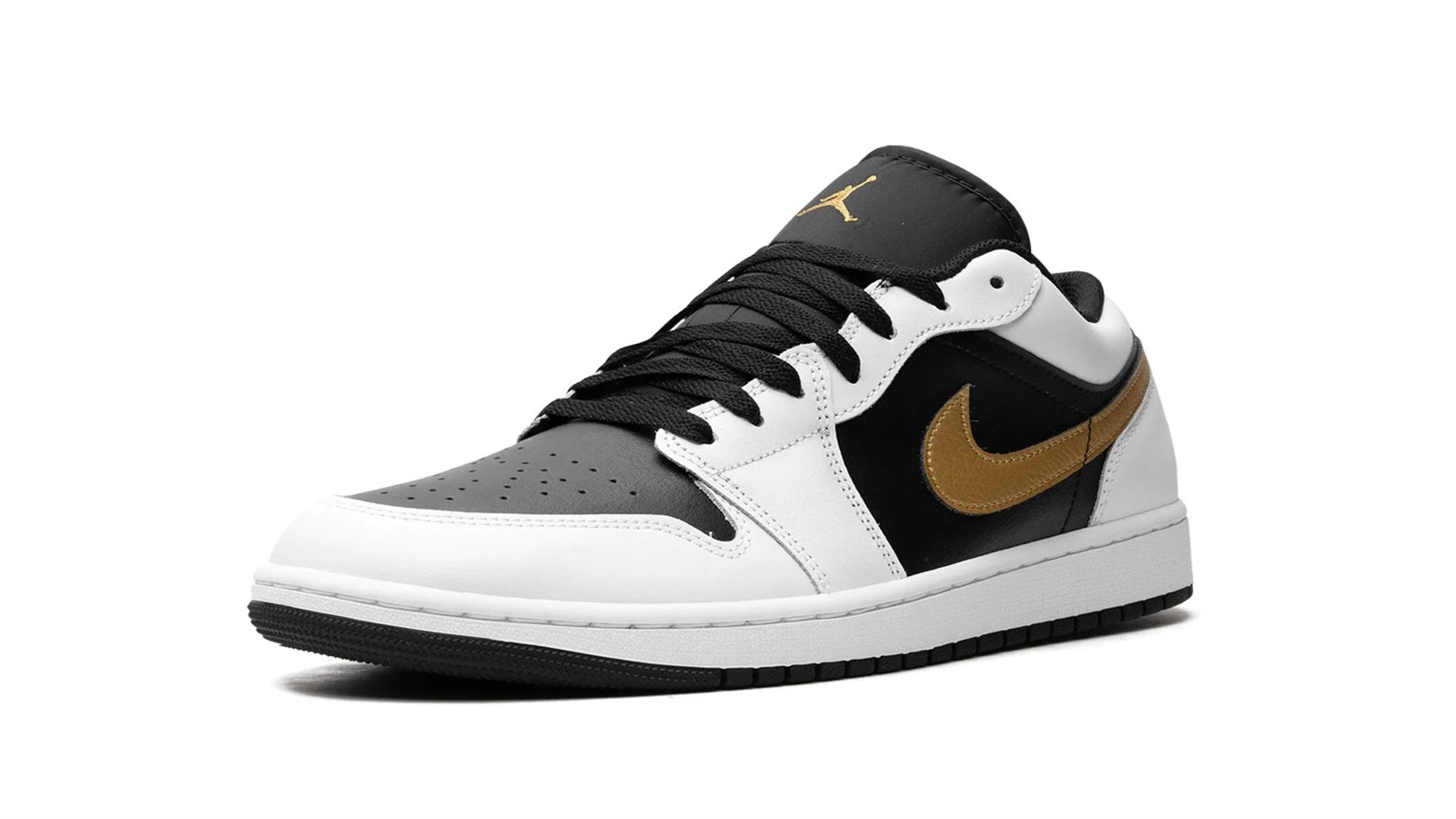 Air Jordan 1 Low "Gold Swoosh" - Image 2
