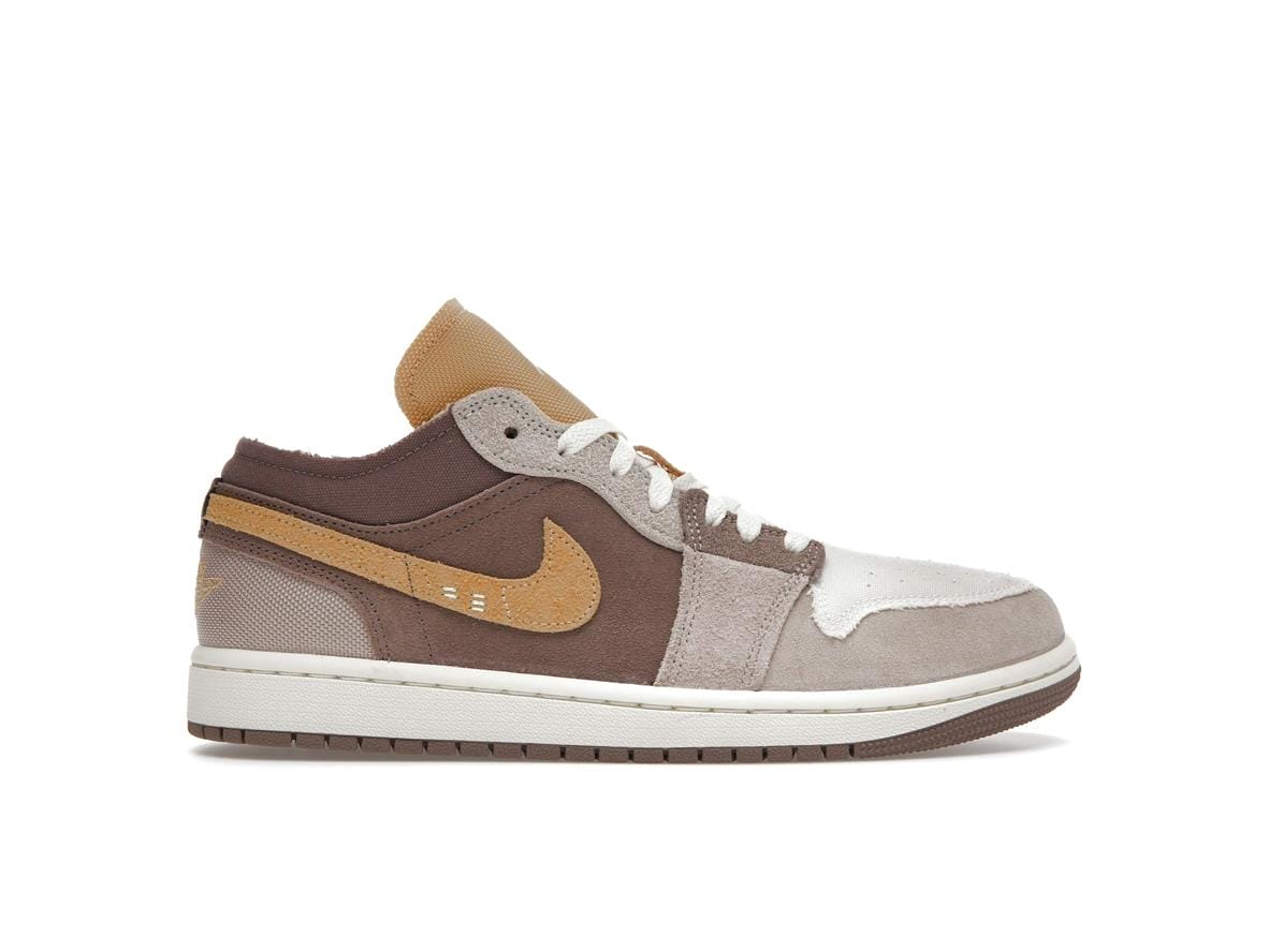 Air Jordan 1 Low SE Craft Taupe Haze Sneakers - Style DN1635-200 - Image 2