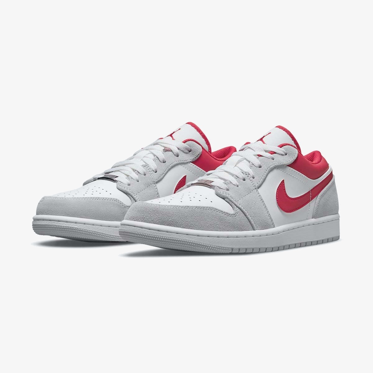 Air Jordan 1 Low SE 'Light Smoke Grey Gym Red' - Image 3