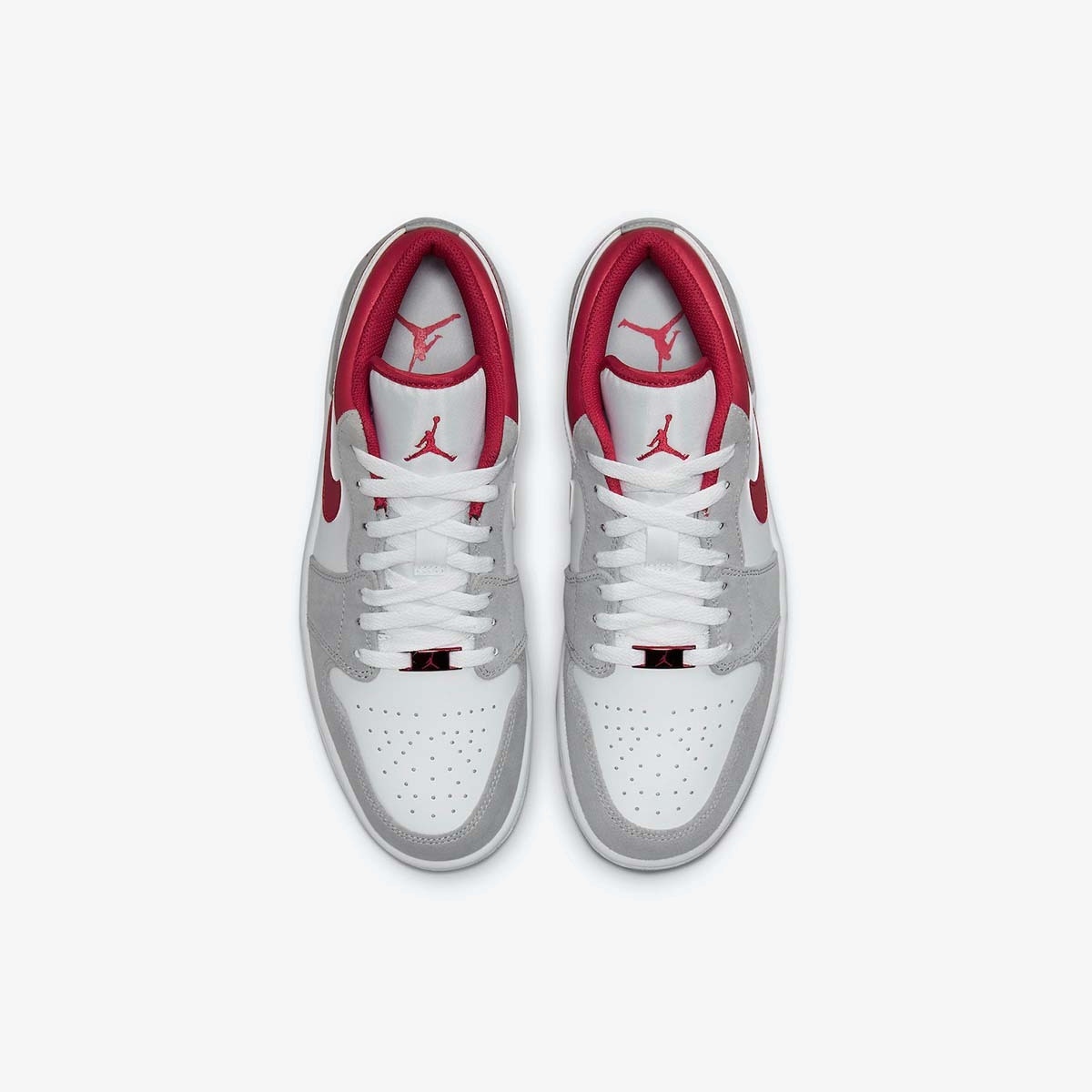 Air Jordan 1 Low SE 'Light Smoke Grey Gym Red' - Image 4