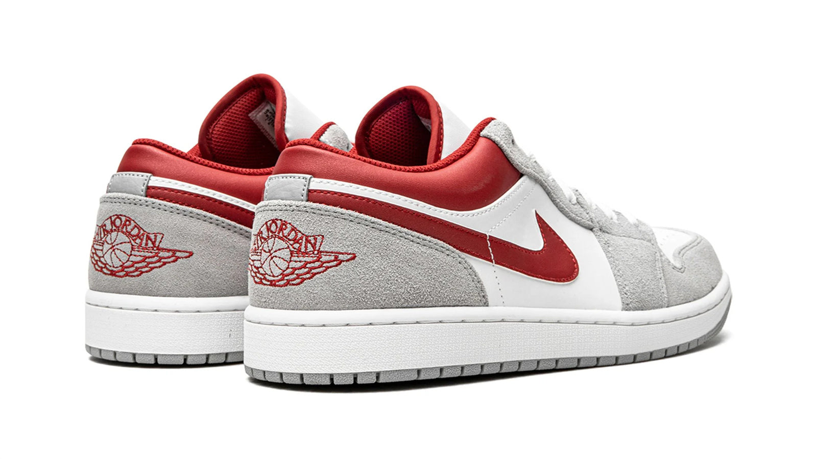 AIR JORDAN 1 LOW SE "White / Grey / Red" - Image 5