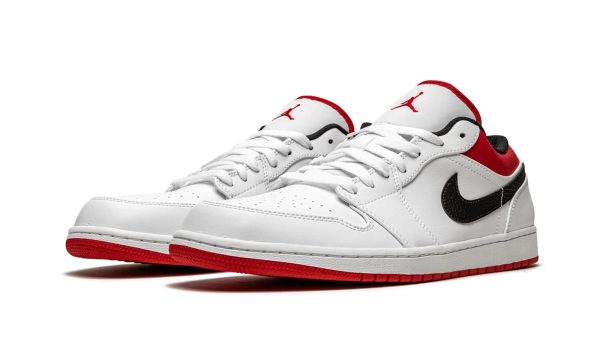 Air Jordan 1 Low "White University Red" - Image 2