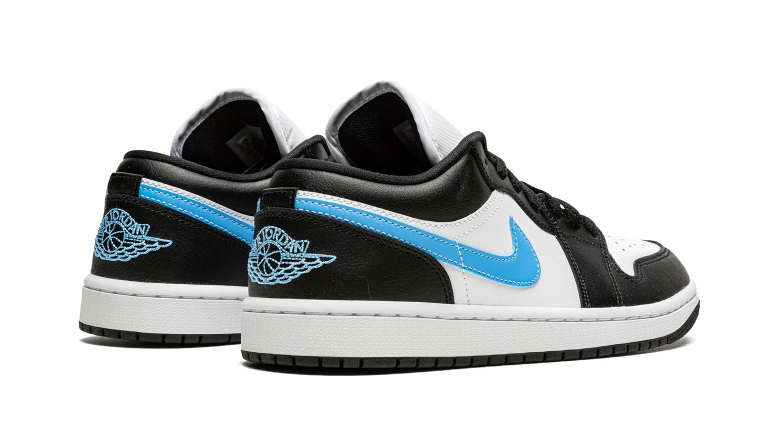 AIR JORDAN 1 LOW WMNS "Black / University Blue" - Image 4