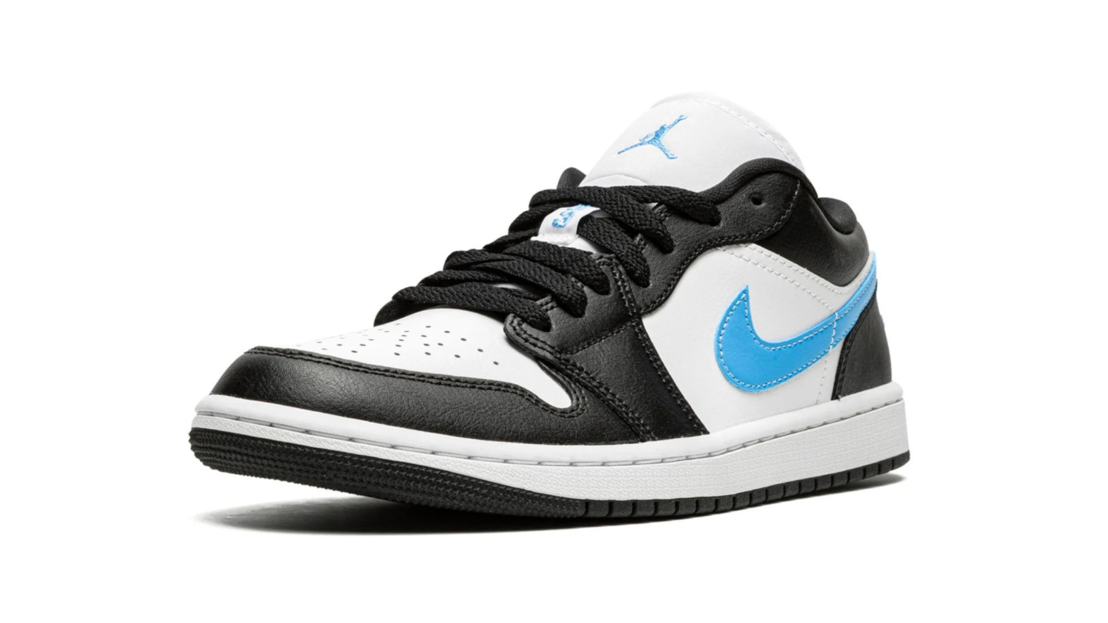 AIR JORDAN 1 LOW WMNS "Black / University Blue" - Image 2