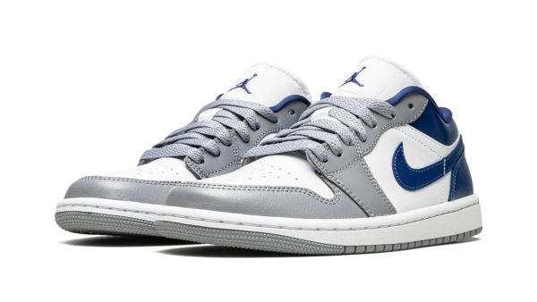 Air Jordan 1 Low WMNS "Stealth / French Blue" - Image 2