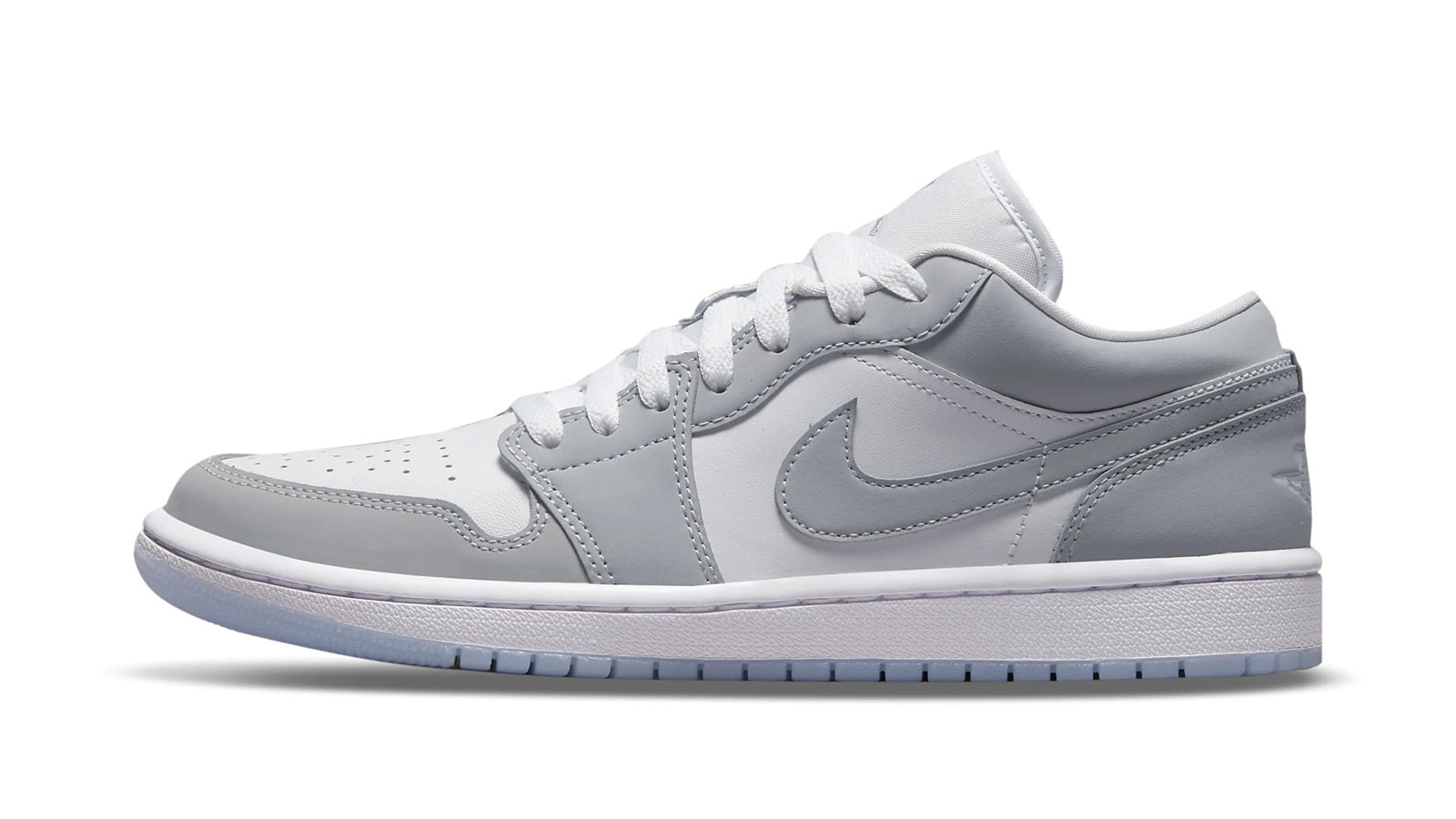 AIR JORDAN 1 LOW WMNS "White / Wolf Grey" - Image 3