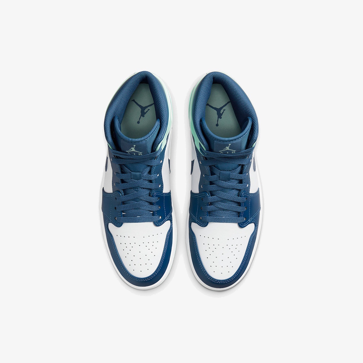 Air Jordan 1 Mid 'Blue Mint' - Image 4