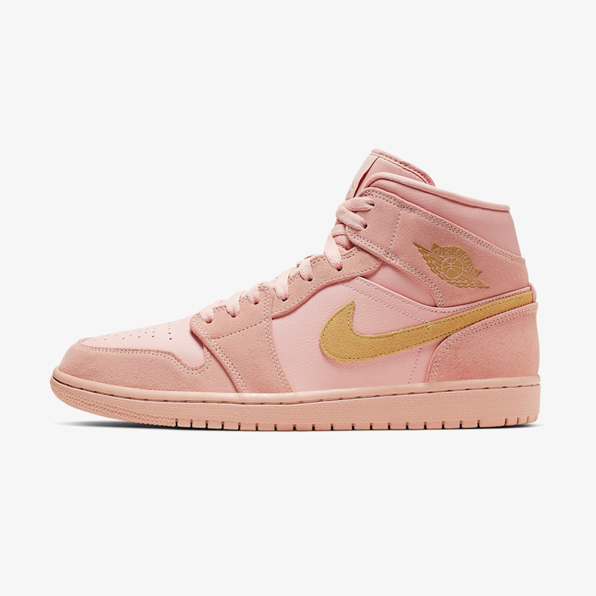 Air Jordan 1 Mid 'Coral Gold'