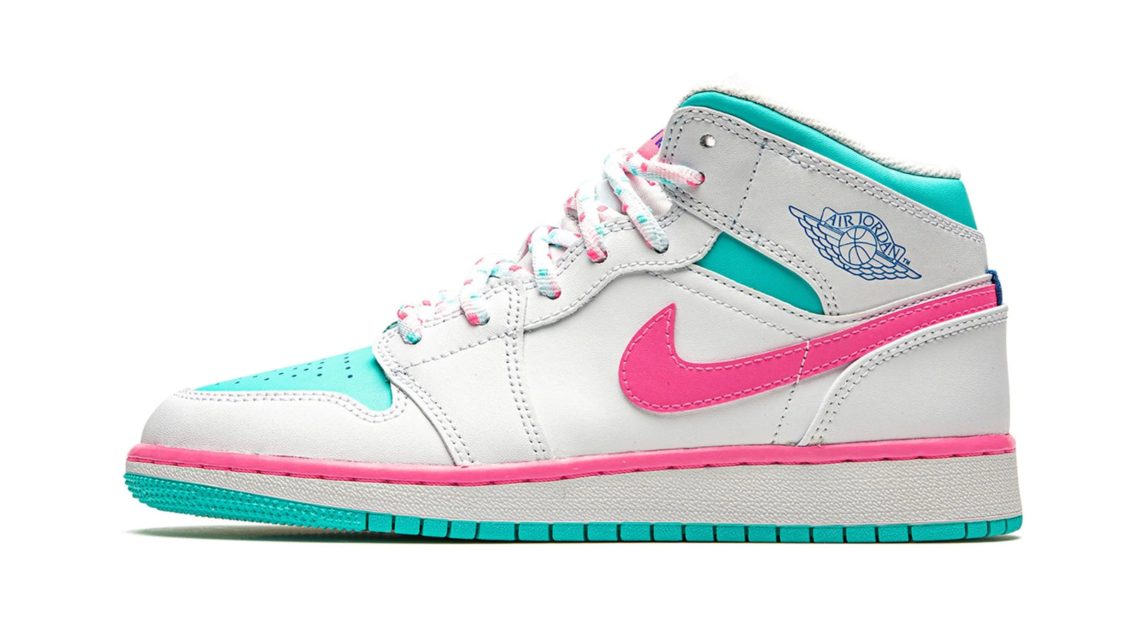 Air Jordan 1 Mid GS "Digital Pink" - Image 4