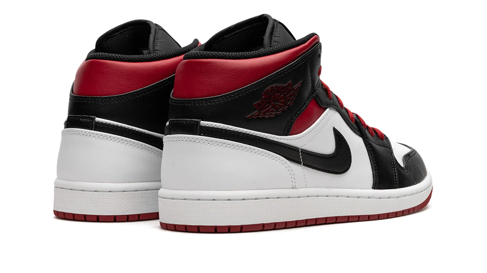 Air Jordan 1 Mid "Gym Red Black Toe" - Image 4