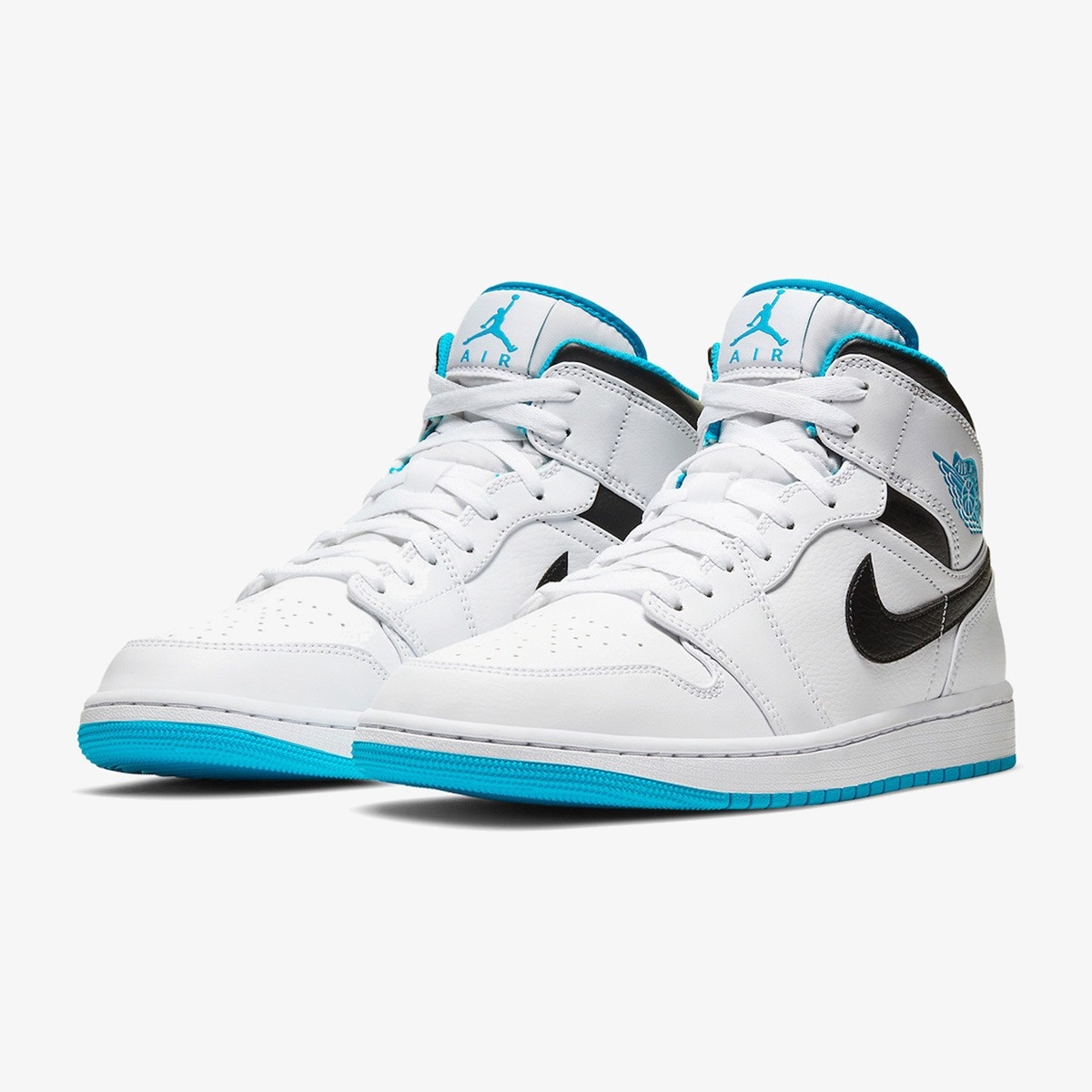 Air Jordan 1 Mid 'Laser Blue' - Image 3