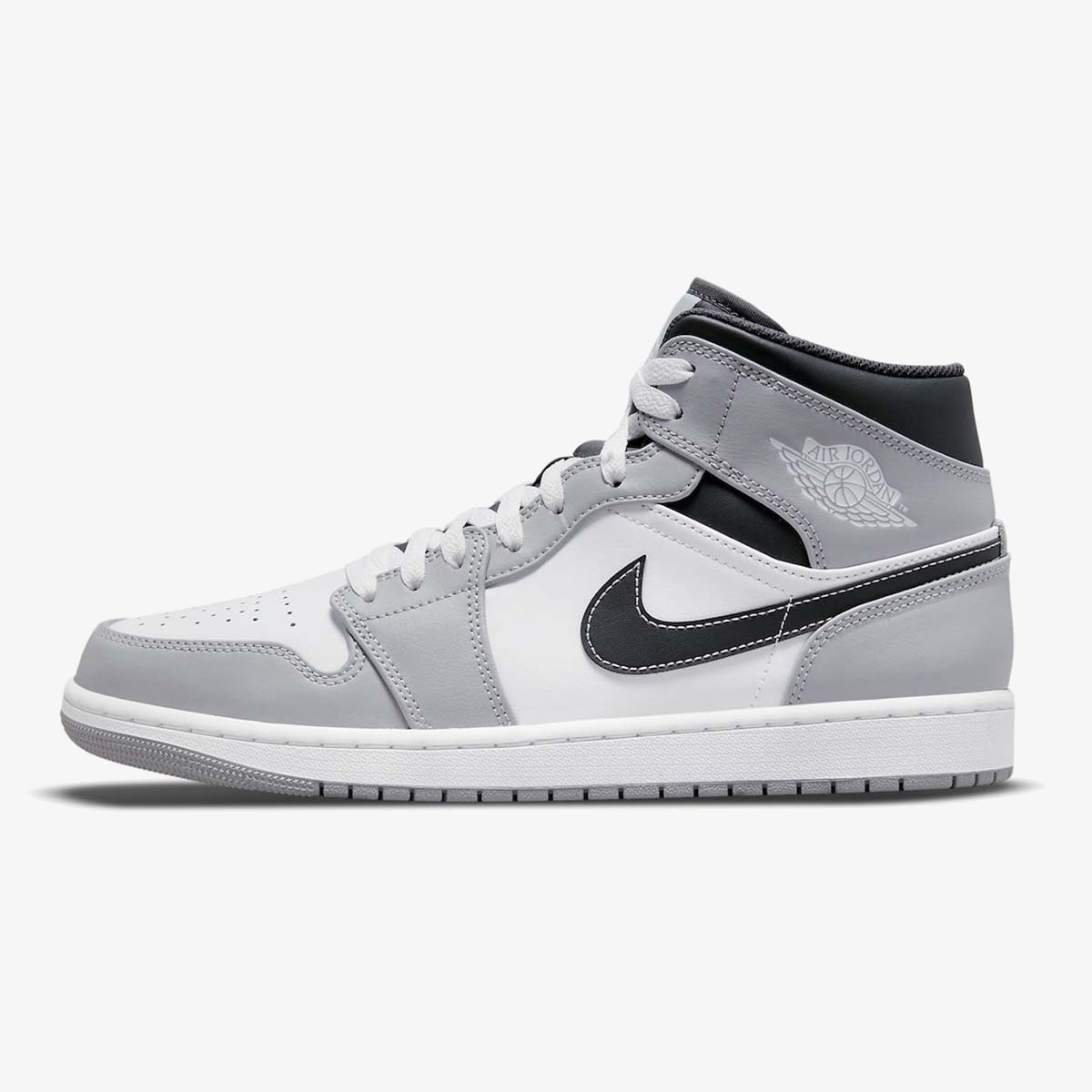 Air Jordan 1 Mid 'Light Smoke Grey'