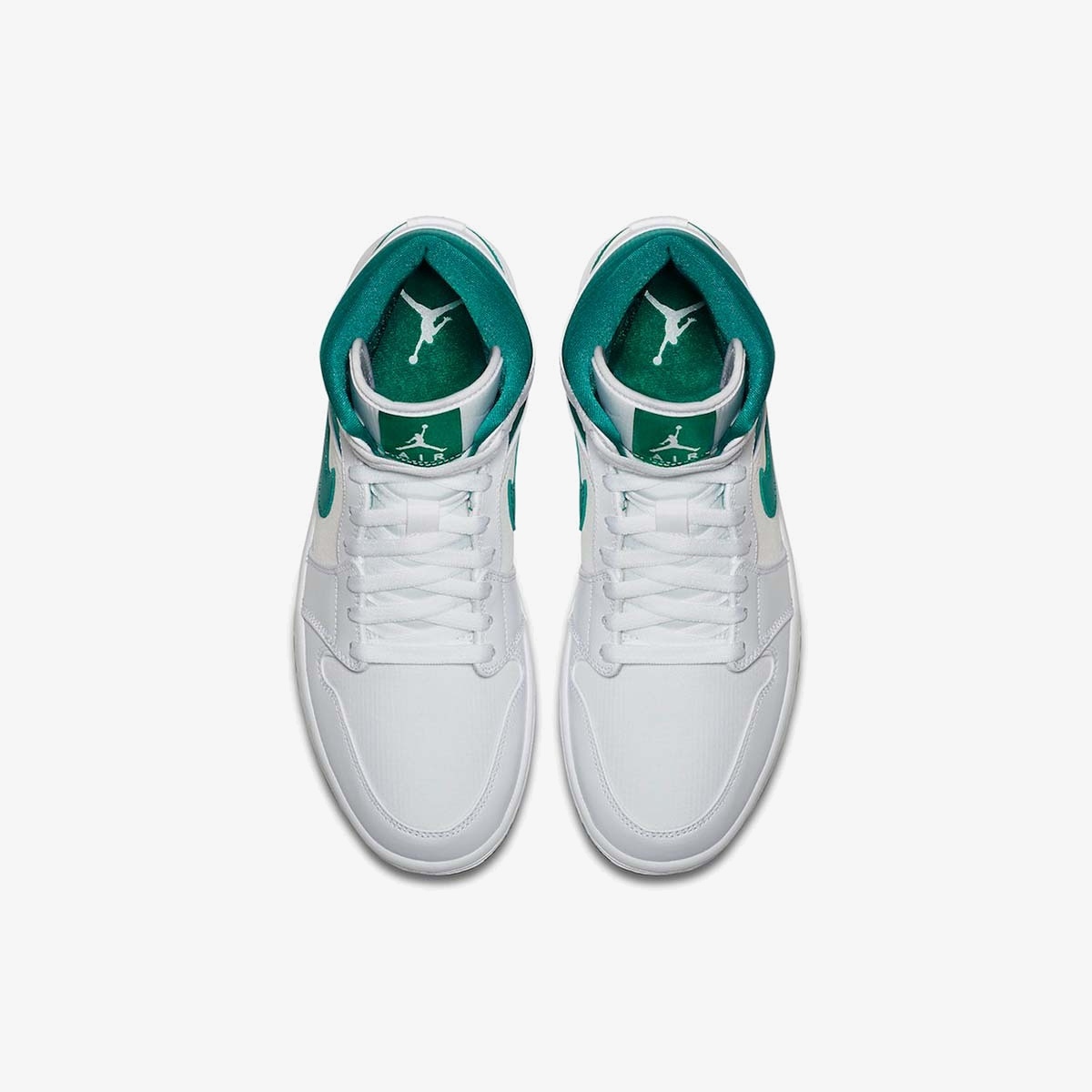 Air Jordan 1 Mid 'Mystic Green' - Image 4