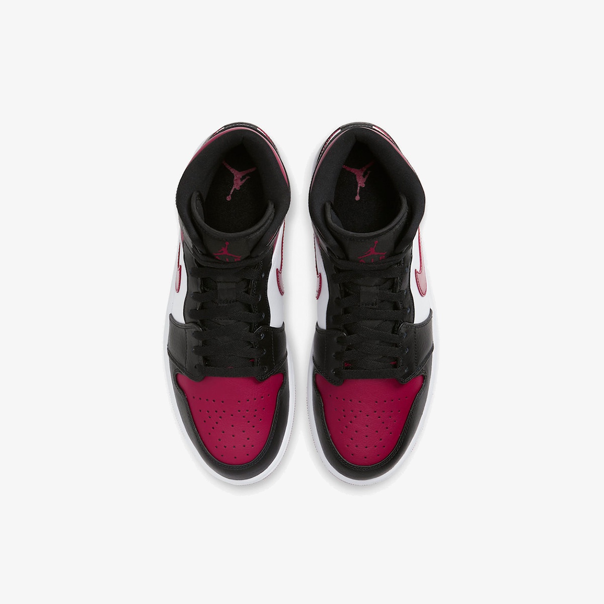 Air Jordan 1 Mid 'Noble Red' - Image 4