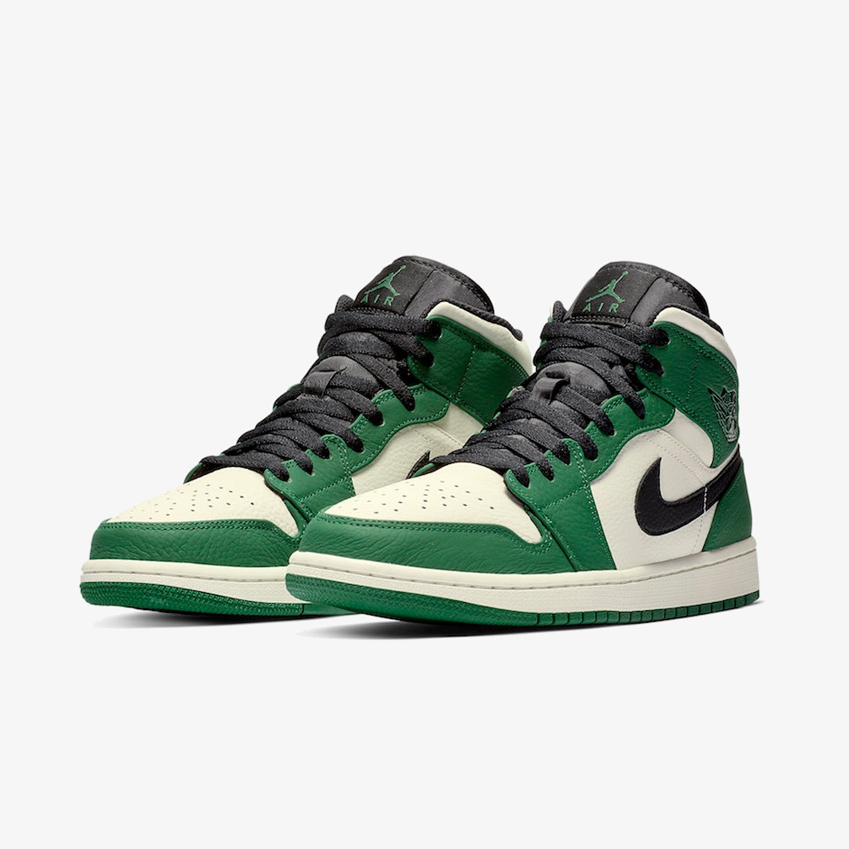 Air Jordan 1 Mid 'Pine Green' - Image 3