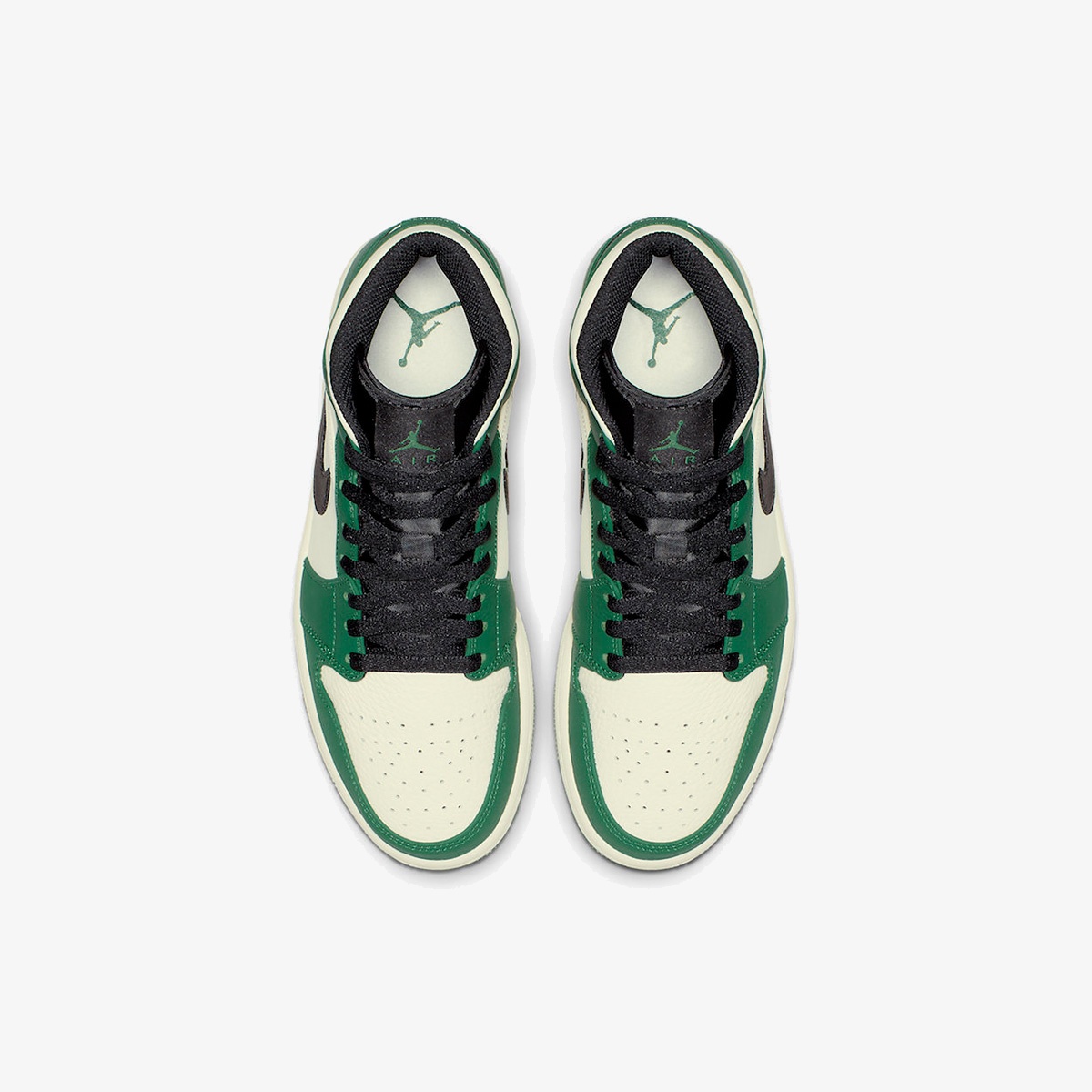 Air Jordan 1 Mid 'Pine Green' - Image 4